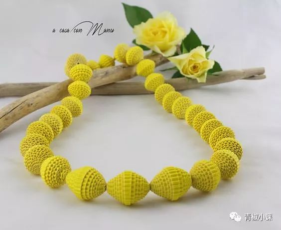 手工串珠珍珠项链配饰搭配 (亲子手工饰品项链)