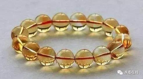 黄水晶珠子的鉴别真假图片,怎样鉴别黄水晶吊坠的真假