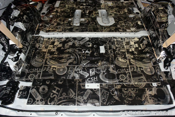 普拉多全车隔音效果图,普拉多stp隔音