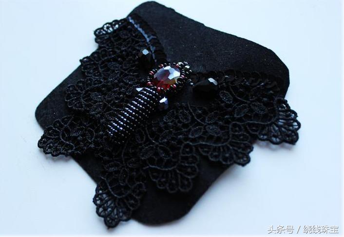 绕线胸针制作视频,diy珍珠发夹