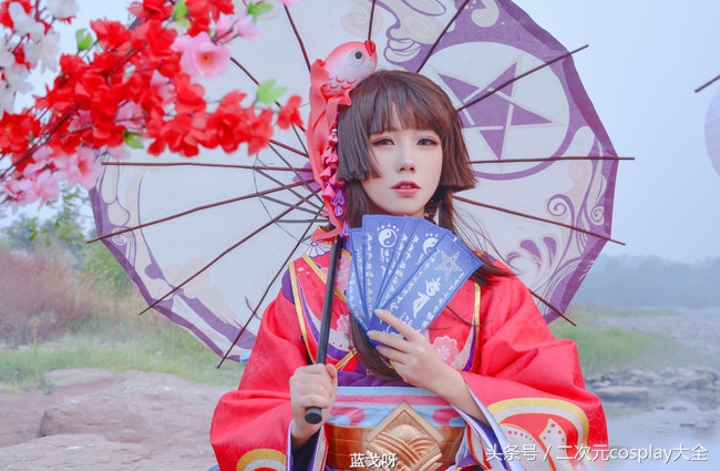 阴阳师神乐叠翠流金cos,cosplay阴阳师神乐高清图