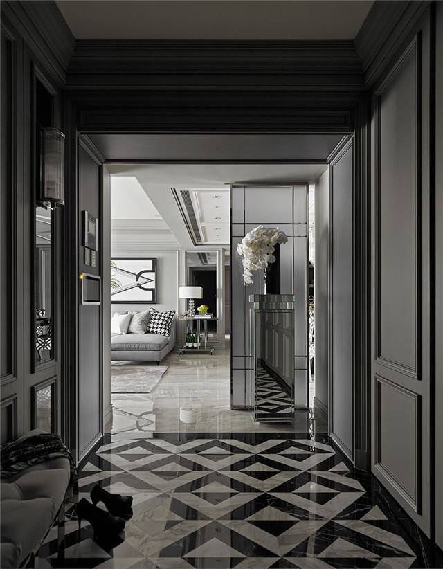 135平四室两厅现代轻奢装修风格,唐山107平米小户型装修风格