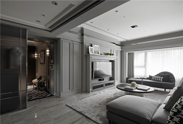 135平四室两厅现代轻奢装修风格,唐山107平米小户型装修风格