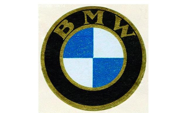 宝马摩托车标演变,宝马车标的进化史