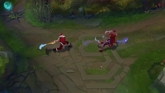 21赛季荒野行动冰雪节皮肤,英雄联盟手游冰雪节小法的皮肤