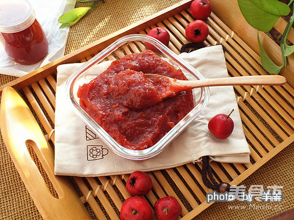 自制山楂酱的正确方法,山楂酱半成品可以存放吗