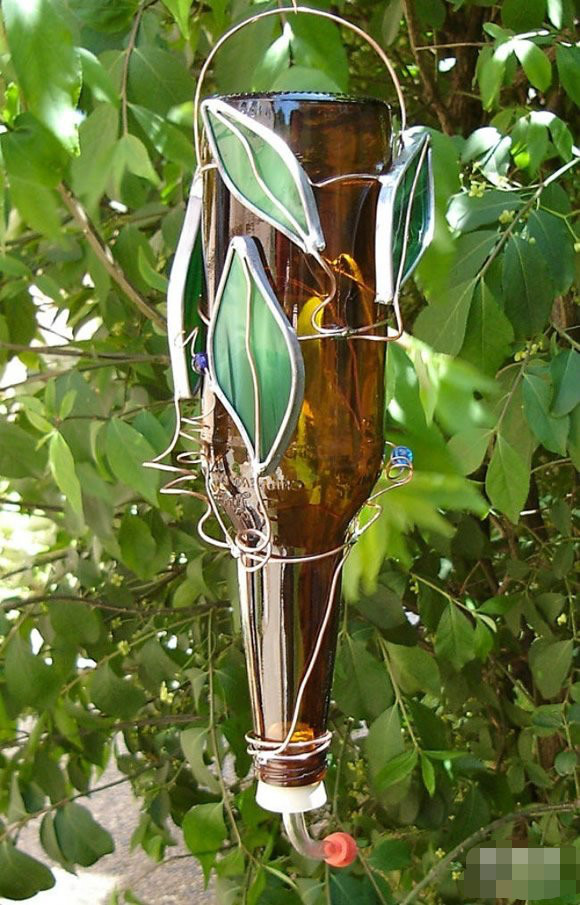 酒瓶旧物改造手工制作大全,旧物改造玻璃瓶子