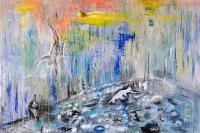 倾听色彩与文字的声音——万锐艺术