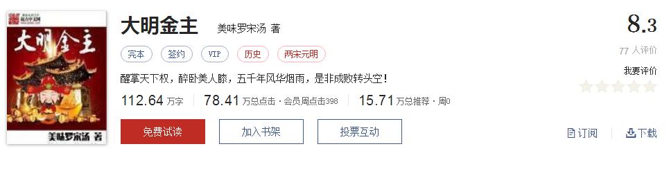 50大公认网络小说神作,网络评分最高小说20部