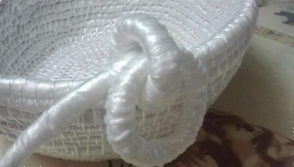 废旧塑料袋怎么做简单小花篮,环保手工制作废物利用手提篮