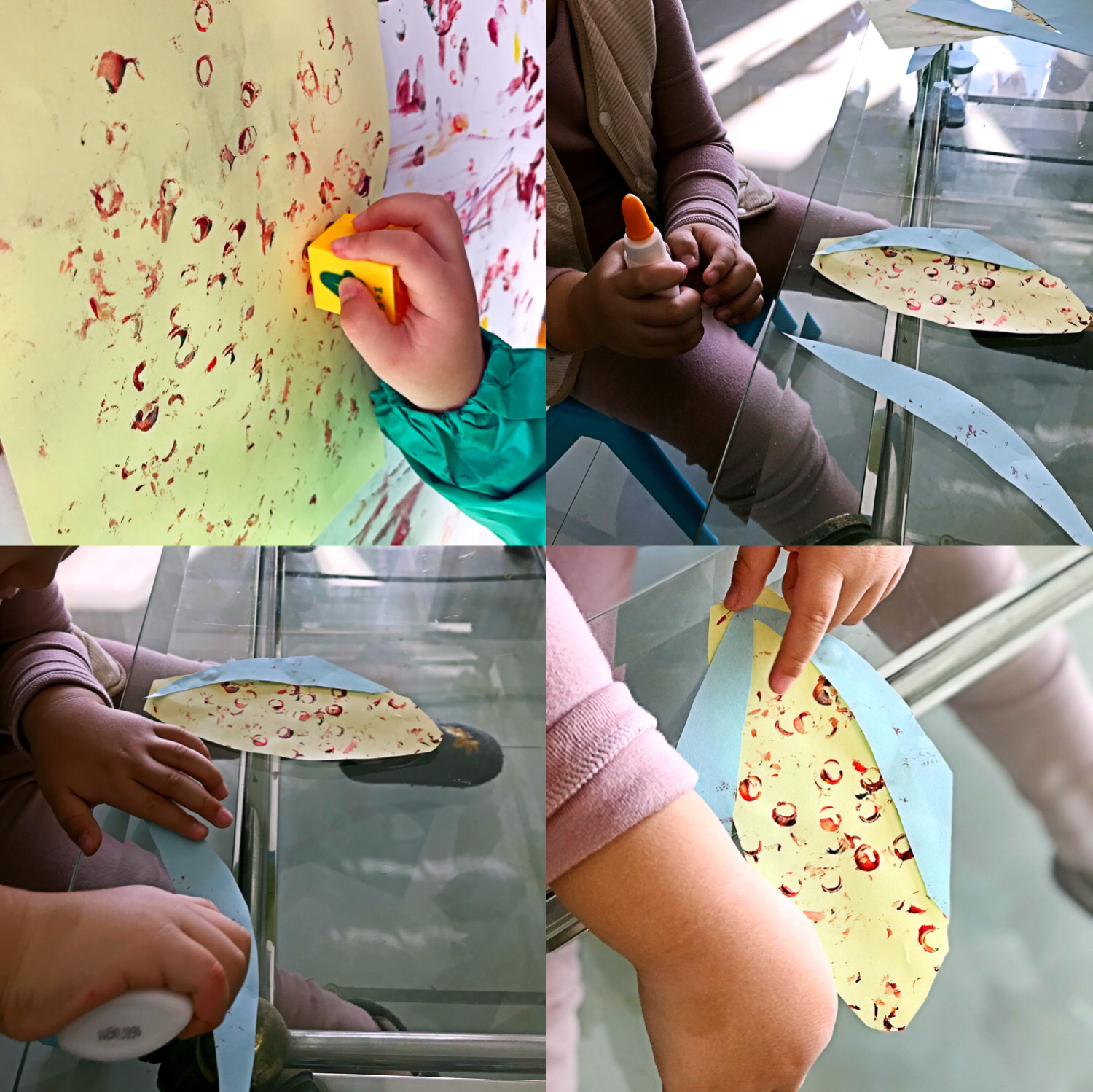 感恩节小手工制作简单又漂亮,感恩节粘土手工4-6岁儿童粘土作品