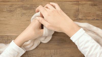 羊绒羊毛针织毯,手织羊绒毯