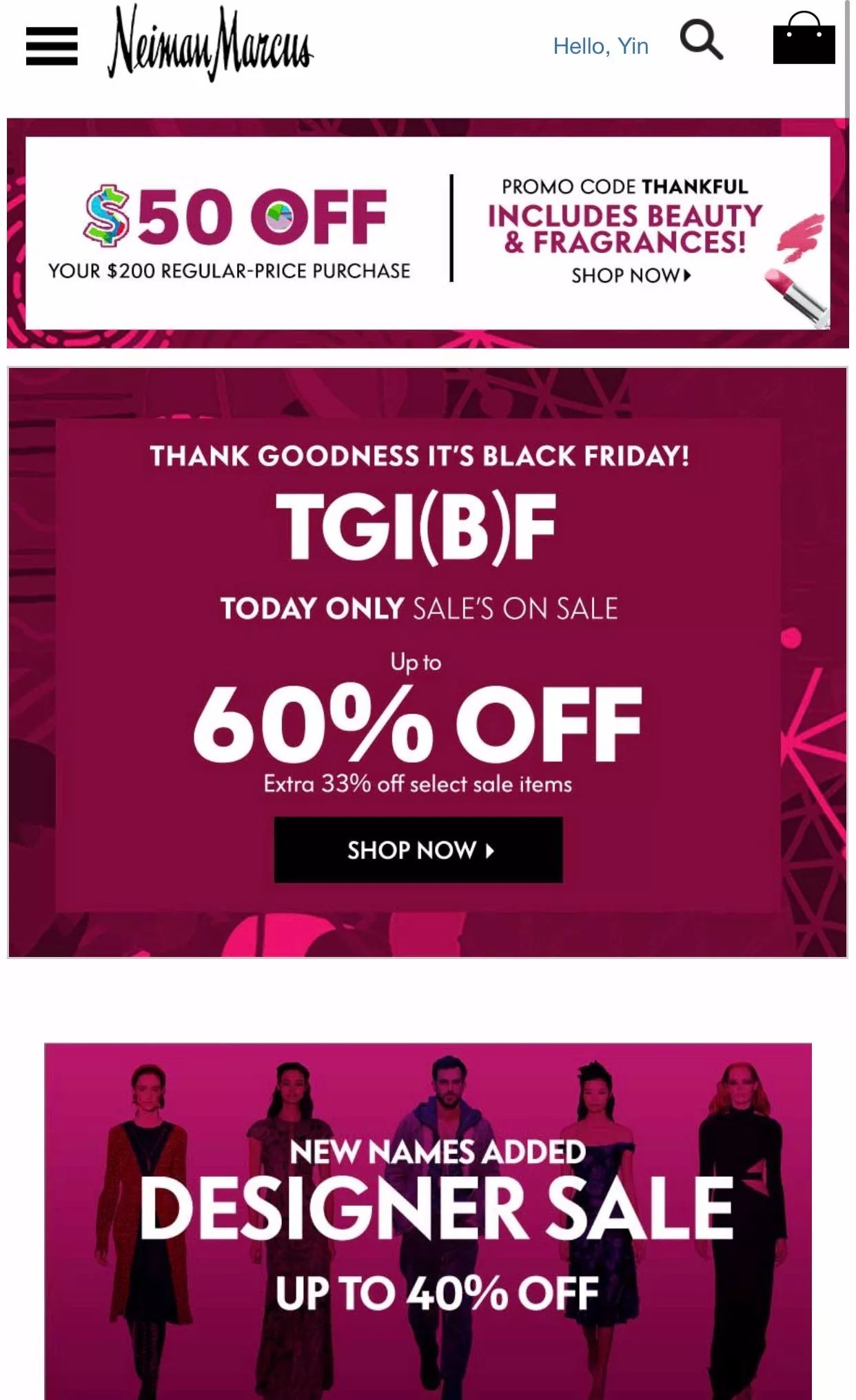 你想要的时尚潮流都在这里,纽约商场折扣汇总