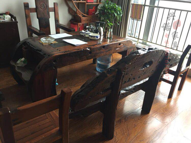 茶桌文化有什么讲究,老船木茶桌风水讲究