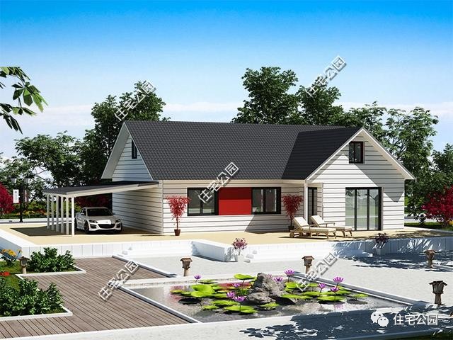 农村一层四间平房小别墅6房,农村豪华房子六层小别墅