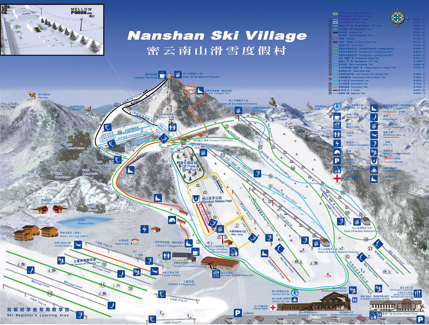 北京南山滑雪场位置在什么地方,北京市滑雪场排行榜前十名