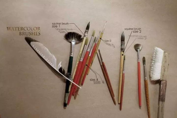 水彩基础知识,水彩技法了解一下