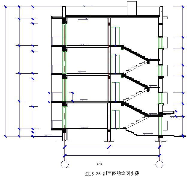怎么看建筑剖面图,建筑初学者识图剖面图