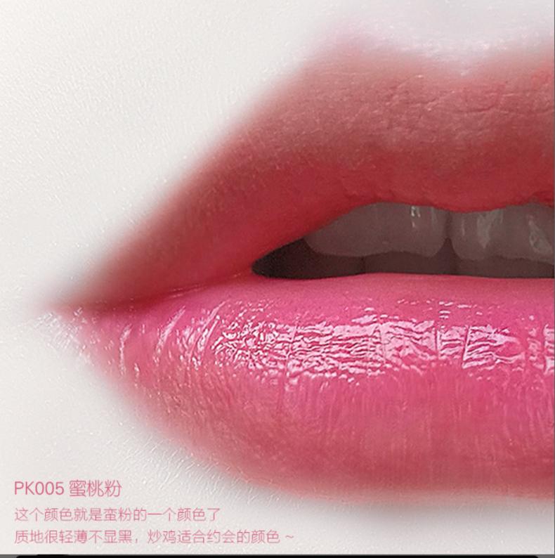 韩国染唇液,韩国女生的唇妆