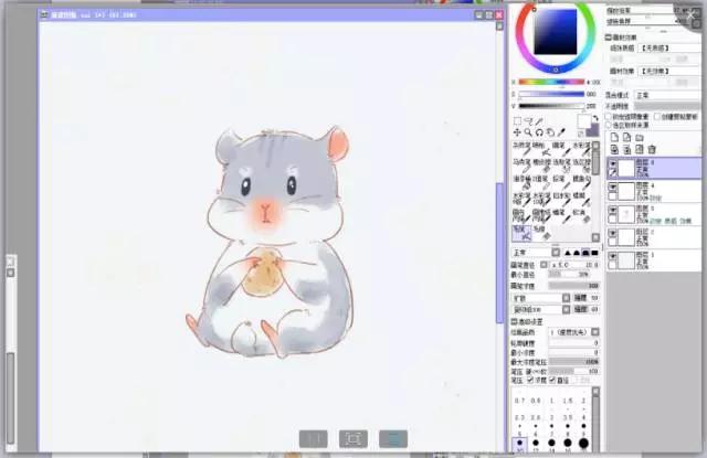 两笔就能画的简简单单的小仓鼠,怎么才能很好的画出小仓鼠