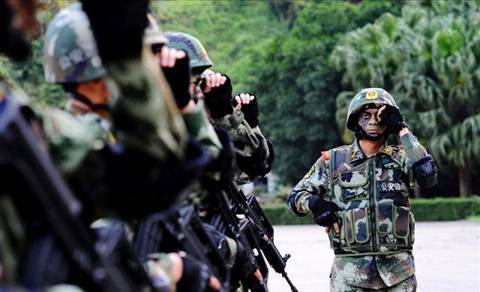 军事战斗手势,大写的懵字