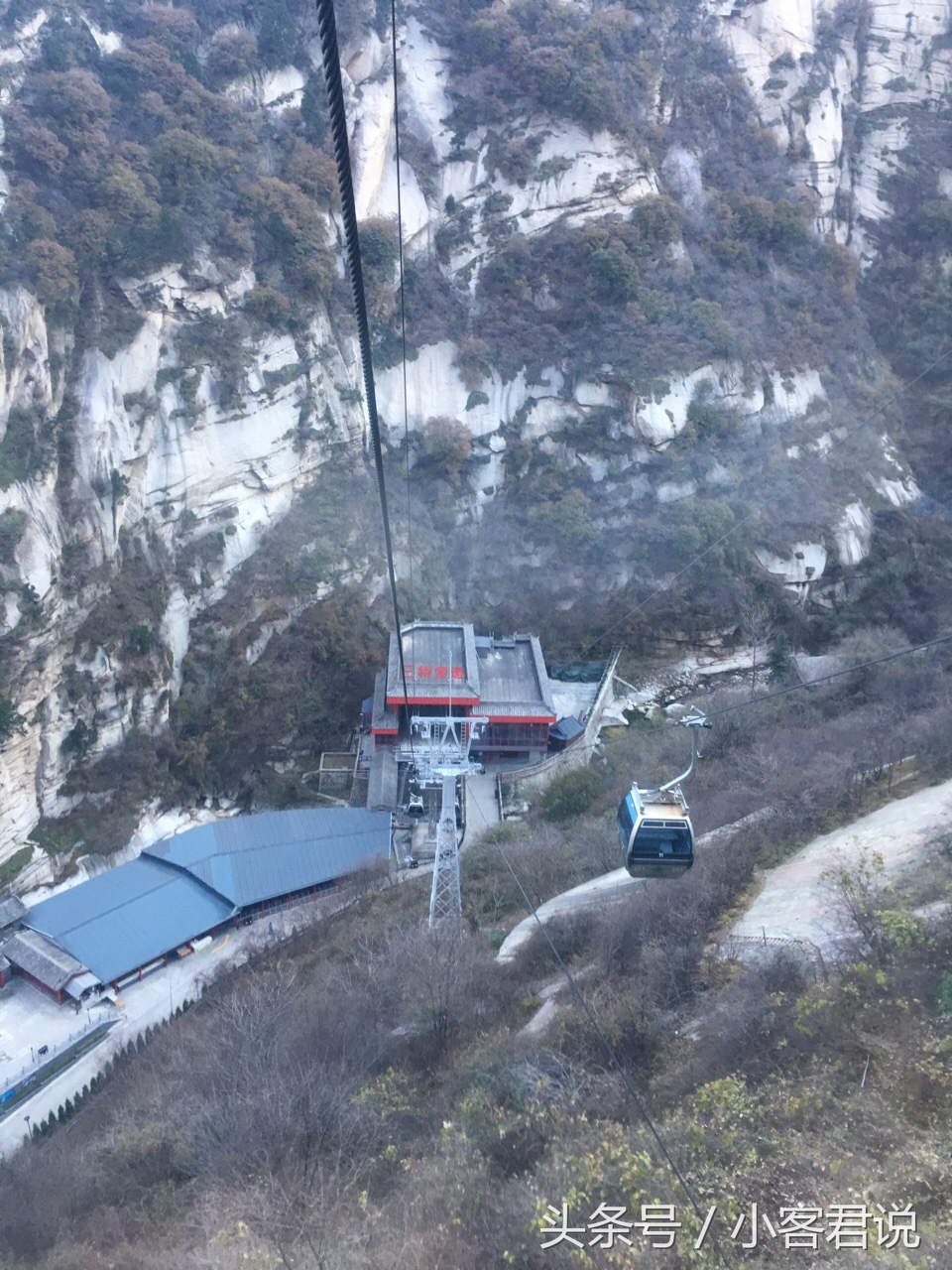 华山索道上好还是索道下好,华山索道和如意峰索道