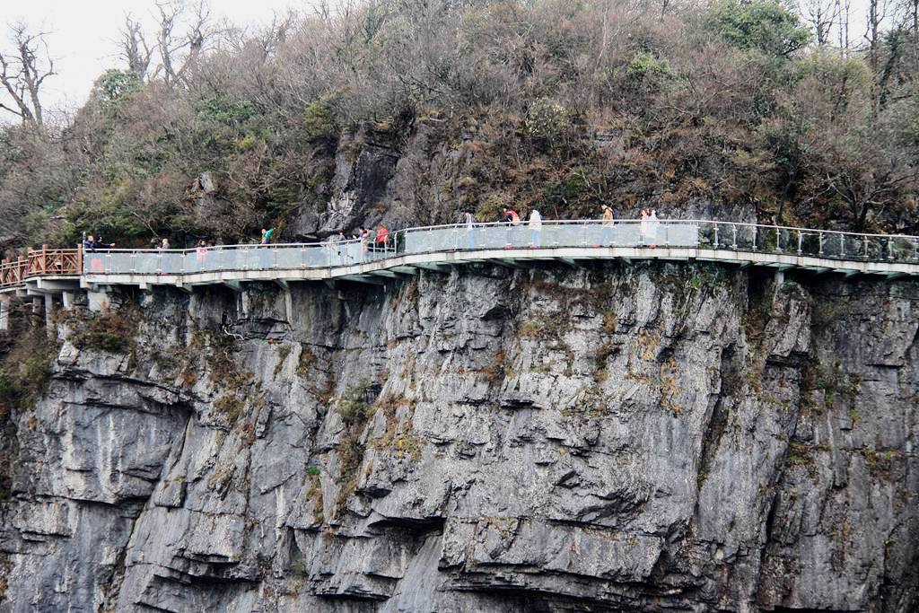 天门山景区观景,天门山生态景区