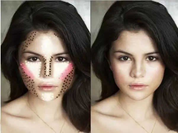 打造立体小v脸精致的妆容,塑造小v脸的正确方法