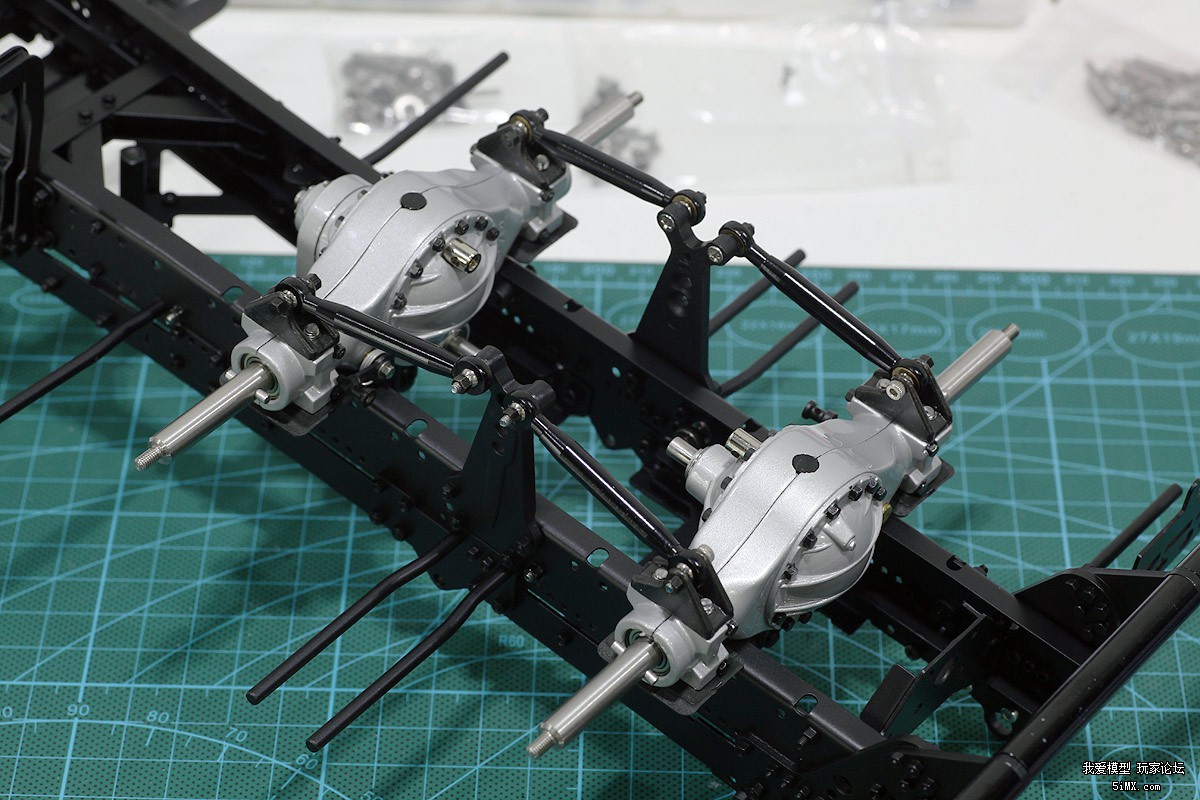 ScaleArt MAN TGS EURO 组装|大神36天完成车架还叫进展神速?