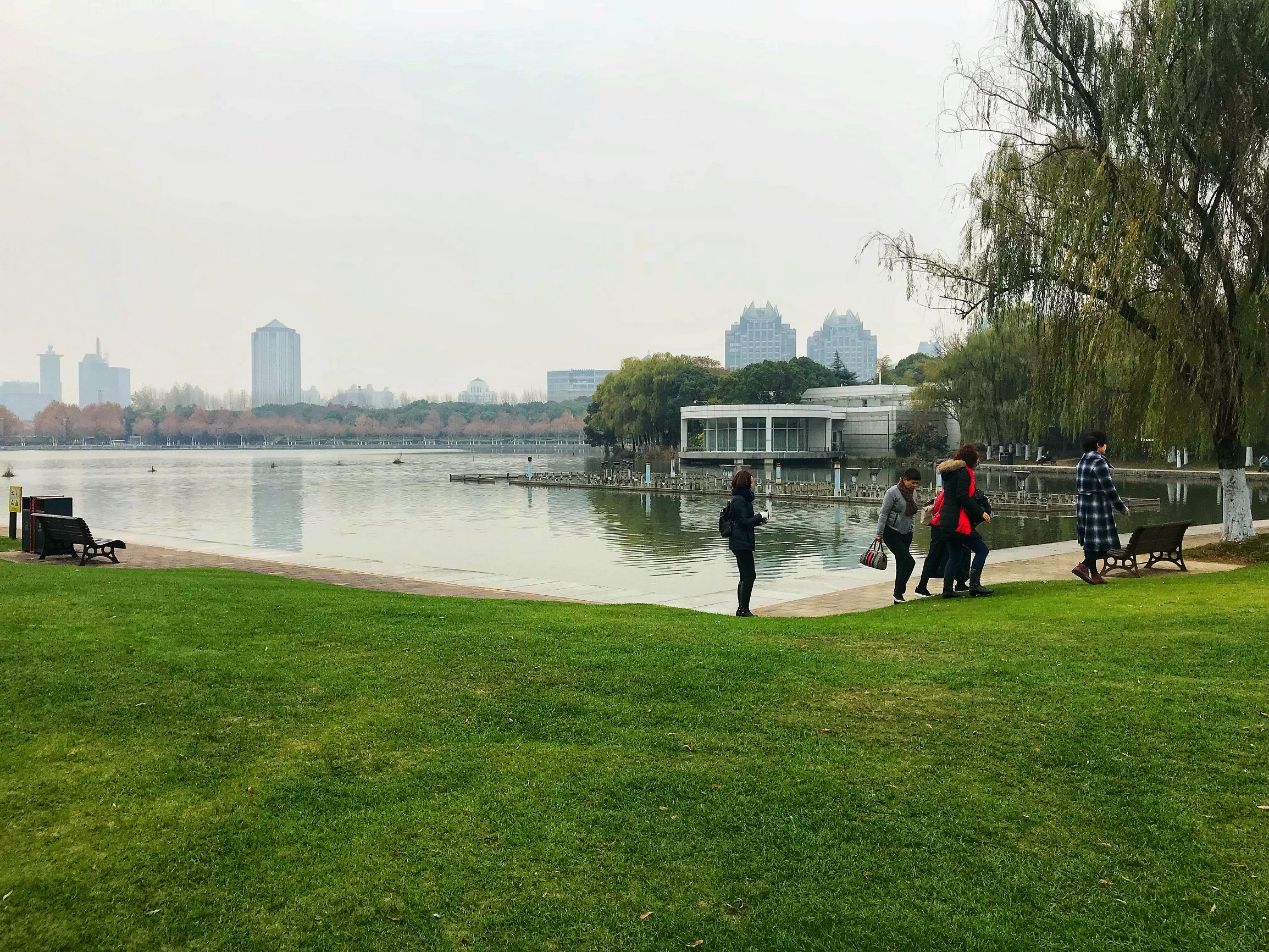 上海浦东世纪公园秋季,上海浦东新区世纪公园