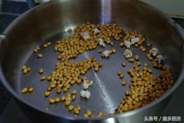 怎样能把玉米粒炒成玉米花,几颗玉米粒就能爆一大锅爆米花