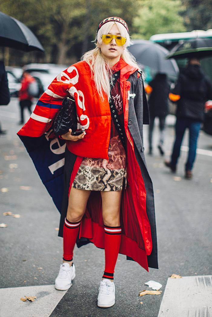 时尚圈真的有多酷,时尚围巾百搭欧美风