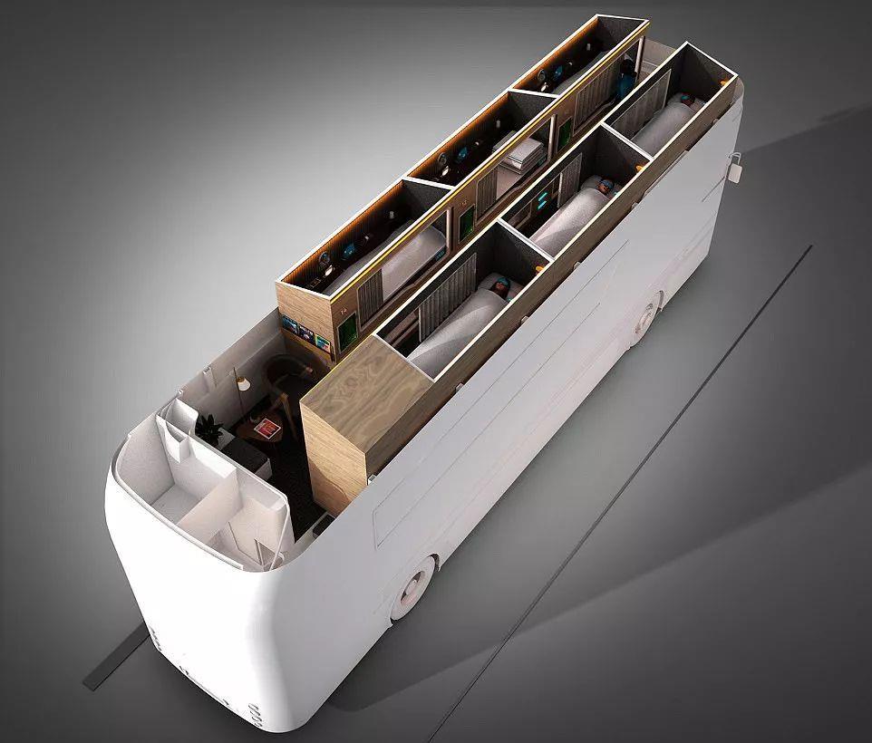 塞满豪华装备的移动“希尔顿”一万块买个树洞你钻吗?