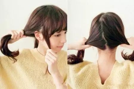 冬季戴帽子发型扎法,戴帽子发型这样搞温暖又好看