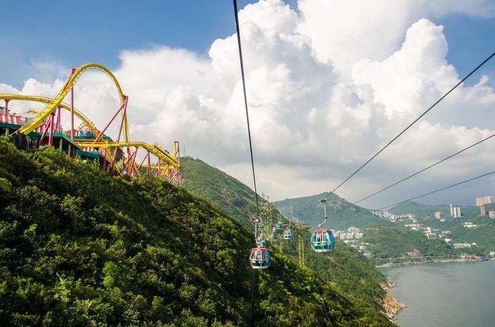 游玩香港海洋公园视频,玩转香港攻略5天4晚