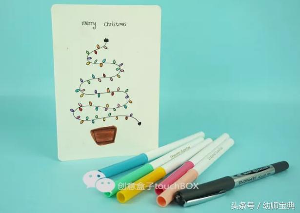 很简单的节日贺卡你学会了吗,节日贺卡简单易学