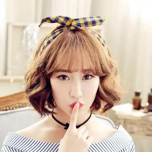 好看的蛋卷发,怎么都不会散的发型