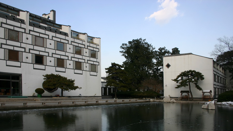 香山饭店的中国特色,香山饭店老照片