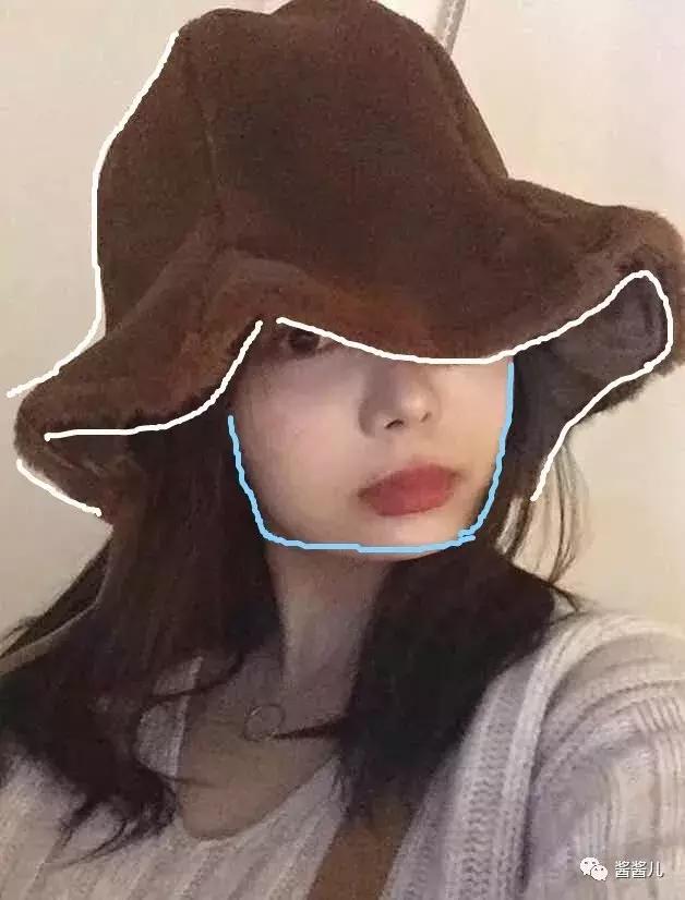 大头大脸适合的帽子保暖,傻狍子的帽子