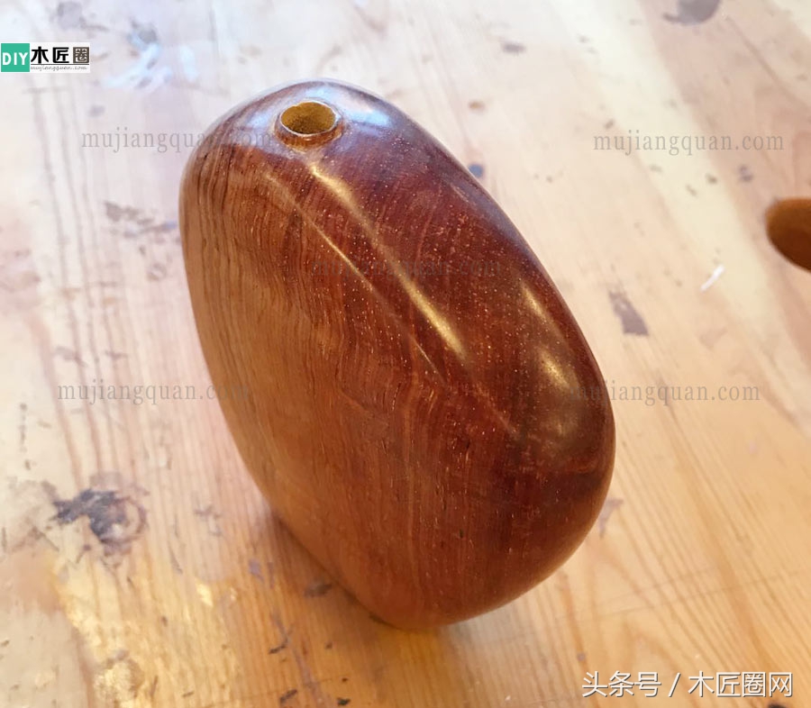 家里自制插花瓶,木工花瓶造型的画法