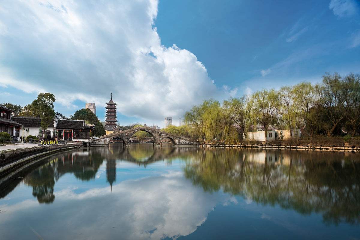 烟雨迷蒙嘉兴南湖,印象江南嘉兴