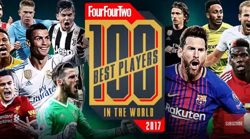 442评选历史100大球星完整名单,442评选历史百大巨星现役