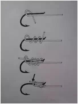 绑钩图解,路亚绑钩方法图解视频