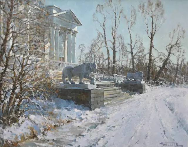 十大惊艳的风景油画,十大惊艳风景的油画