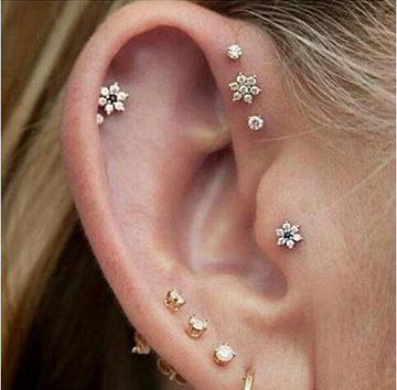 明星打耳洞痛到大叫,为什么明星打耳洞那么痛