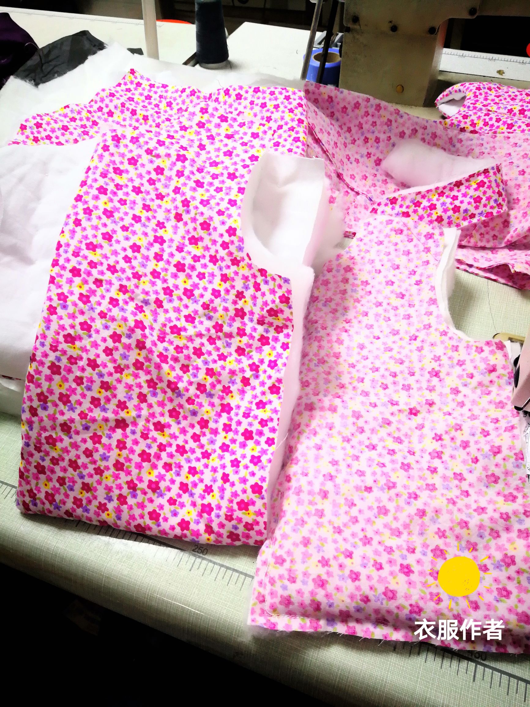 宝宝超可爱棉衣棉裤,婴儿连体棉裤皮半成品