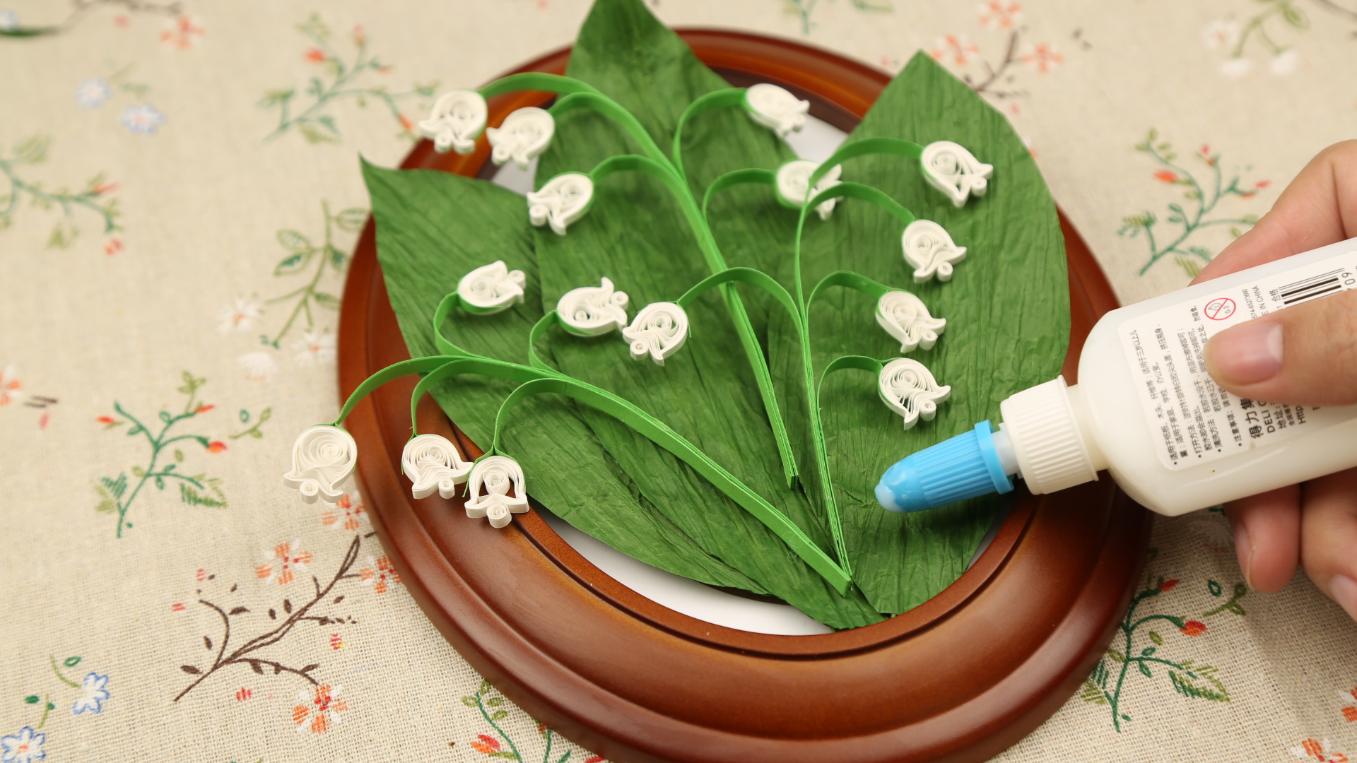 衍纸手工作品简单花,衍纸教程简单的花