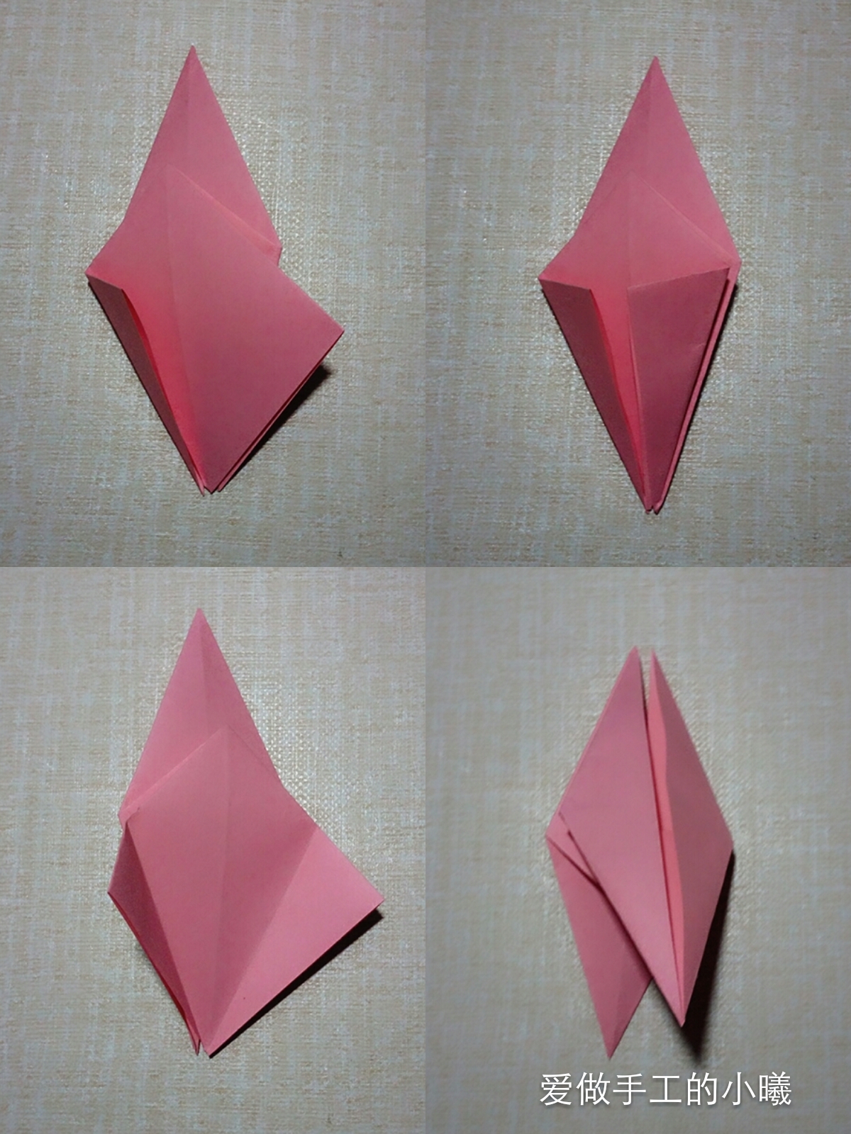 折纸女生喜欢的小东西蝴蝶结书签,用a4纸做一个蝴蝶结书签