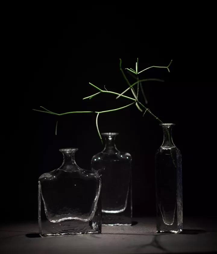 依云玻璃杯,原创自制ins风法式耐高温玻璃杯