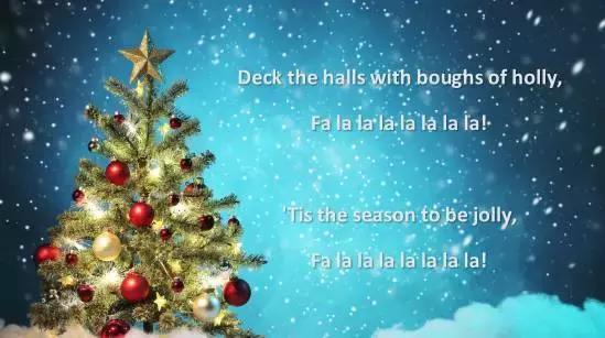 十首经典圣诞歌儿歌,圣诞童谣英文版